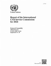 Report of the International Civil Service Commission for 2024 - 9789210035262 Civil Service Derecho price