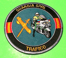 PARCHE POLICÍA 4" GUARDIA CIVIL UNIDAD TRÁFICO (MOTOCICLETA) GUARDIA ESPAÑA Civil Derecho price