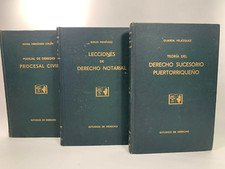 Estudios de Derecho: Procesal Civil, Notarial, Sucesorio Puertorriqueno Civil Derecho price