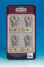 Kit de cinturón de seguridad de competición - 4 pernos de ojo y placa Competition Derecho price