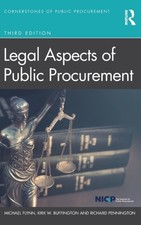 Legal Aspects of Public Procurement by Kirk Buffington (Hardback Book) Públicas Administration Derecho price