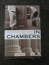 In Chambers Stories of Supreme Court Law Clerks and Their Justices Vg+ Paperback Públicas Administration Derecho price