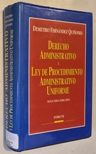 Derecho Administrativo Y Ley De Procedimiento Administrativo Uniforme - Segund.. Derecho administrativo price