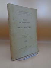 Proyecto De Código de La Derecho Muslim Vi. Estatua Real Estate Argel 1911 Real Estate Derecho price