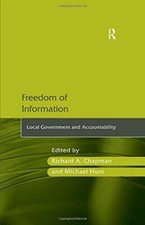 Freedom of Information: Local Government and Accountability by Vaughn New.. Local Government Derecho price