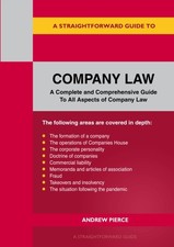 COMPANY LAW by Andrew Pierce Paperback Self Help Business Company Derecho price