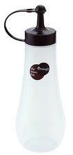Botella exprimidora japonesa olla de salsa de soja con tapa marrón 12 oz S-3272 Sauce price