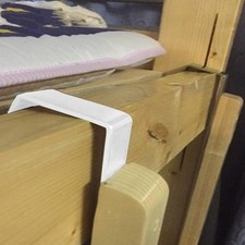 4 PIEZAS Práctico Soporte Gancho Escalera Litera Estante Colgante para Dormitorio Bunk Cama price
