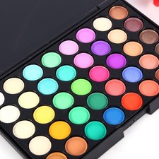 Paleta de sombras de ojos 40 colores mineral mate pigmento sombra de ojos impermeable negro Eyeshadow price