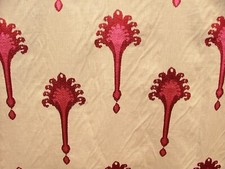 Tela cortina bordada Ikat 1,2 metros Ashiki Begonia cojín marroquí persiana Jardín Cojín price