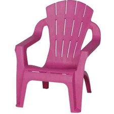 Kinder-Deckchair Fucsia Mini-Selva Plástico Silla de Jardín Sillón Terraza Nuevo Jardín Sillón price