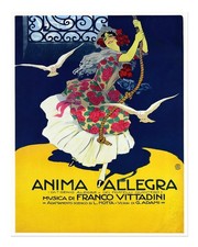 Mujer de estilo vintage en columpio arte de pared jardín arte de pared... Jardín Columpio price