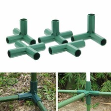 Juntas de toldo de plástico para plantas de jardín marco conector piezas de soporte de invernadero Jardín Awning price