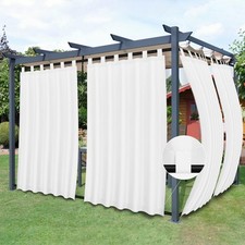 Cortinas de patio al aire libre fáciles de llevar con lengüeta desmontable a prueba de viento resistentes a la intemperie Jardín Daybed price