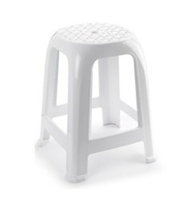 Taburete silla de plástico cómodo apilable banco jardín Jardín Taburete price
