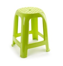 Taburete silla de plástico cómodo apilable banco jardín verde Jardín Taburete price