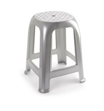 Taburete silla de plástico cómodo apilable banco jardín Jardín Taburete price