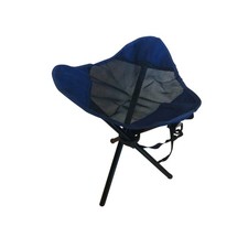 TABURETE MODERNO AZUL DE 3 PATAS PICNIC PLAYA JARDÍN MAR CAMPING MOD.FISCHER Jardín Taburete price