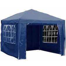 Carpa de jardín gazebo azul toldo playa fiesta boda camping toldo 3x3m Gazebo price