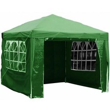 Carpa de jardín verde gazebo toldo playa fiesta boda camping toldo 3x3m Gazebo price