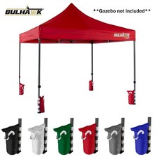 JUEGO DE 4 BOLSAS DE ARENA BULHAWK® CARPA EMERGENTE DE ALTA RESISTENCIA SOPORTES PARA PIERNAS PESAS PARA PIES Gazebo price