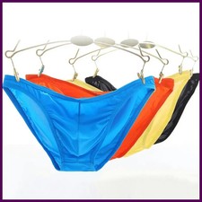 Calzoncillos de nailon transparentes y finos para hombre, ropa interior sexy de Briefs de hombre price