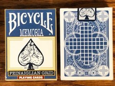 Tarjetas de juego Bicycle Memoria (Feinaiglian Grid) Memoria Cards price