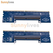 2 PIEZAS Portátil DDR4 RAM a Escritorio Adaptador Tarjeta Probador de Memoria SO-DIMM a PC DDR4 Memoria Cards price