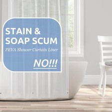 Forro de cortina de ducha transparente impermeable Ducha/ Baño Cortina price