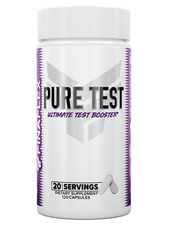Suplemento de refuerzo de testosterona Pure Test Hardcore de Finaflex, 120 cápsulas; 20srv Strength y Performance Productos price