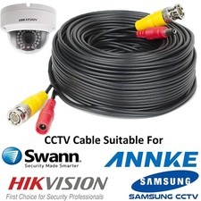 Cable de alimentación Hikvision 1M negro BNC DC CCTV cámara de video de seguridad DVR grabación de datos Security Cámara Accesorios price