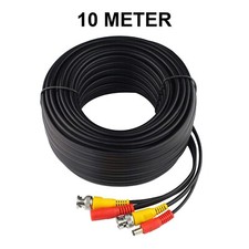 Cable de alimentación de datos de CC de extensión BNC de 10 metros para cámara CCTV DVR video de seguridad Security Cámara Accesorios price
