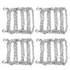 Cadenas antideslizantes para nieve de neumáticos de acero FLYXM 58 mm/64 mm para autos de radiocontrol Traxxas TRX4M 1/18 Neumáticos Chains price