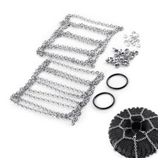 Cadena antideslizante de nieve de metal para neumático 1:10 RC 90046 2,2 pulgadas 120 mm 130 mm Neumáticos Chains price