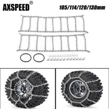 Cadenas flexibles de seguridad para neumáticos de nieve para neumáticos de coche de radiocontrol TRX-4 105/114/120/130 mm 1/10 Neumáticos Chains price