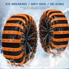1/4/6x Universal Invierno Nieve Barro Antideslizante Neumáticos Cadenas Tendón para Coche Sedán SUV Neumáticos Chains price