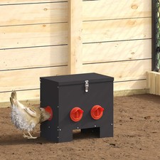 Comedero para pollos suministros animales Aves Jardín multitudes Granja vidaXL v Jardín Suministros price