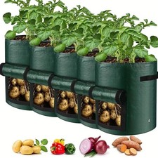 Bolsa de cultivo de plantas, 5 piezas, suministros de jardín. Jardín Suministros price
