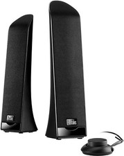 Altavoces Hercules XPS 2.0 40 delgados para computadora PC con cable USB Powered Altavoz price