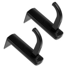 Soporte para auriculares monitor 2 piezas gancho soporte para auriculares colgante adhesivo para juegos negro Monitor Accesorios price