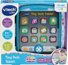 Tableta VTech Tiny Tech, Juguete Educativo, Botones Iluminados Edades 9 12 18 24 Meses Tech Juguete price