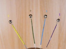 Juego completo de 2 cuerdas de violín de fina calidad extremo de bola E G,D,A,E Instrumentos de cuerda price