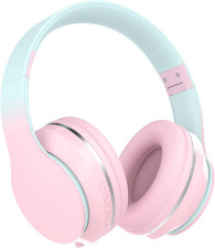 Auriculares Bluetooth para niños, Auriculares inalámbricos para niños sobre la oreja con micrófonos, Ste Over- Ear Auriculares price