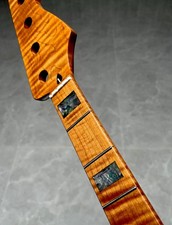 4 Cuerdas Jazz BASS 21Trastes Llama Asada Arce Guitarra Mástil Carcasa Incrustación Tuerca Huesa Bajo Guitar price