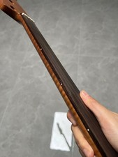 Diapasón de palo de rosa Jazz BASS sin trastes asado llama arce mástil de guitarra 34 pulgadas Bajo Guitar price