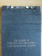 C 1930 CUADERNO LA ESCUELA DE ARTES Y CIENCIAS CHICAGO ADELAINE NYDEN Used Portátil y Cuaderno price