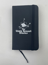 Cuaderno "The Lizzie Bennet Diaries" forrado en blanco negro diario de 5x3" Used Portátil y Cuaderno price
