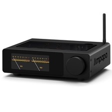 Amplificador Bluetooth Ampapa D1 Amplificador de Audio Estéreo HIFI con Medidores VU Digitales HPF 300W Stereo Amplifiers price