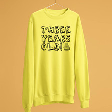 Sudadera Para Bebé 3rd Cumpleaños AF Merch Fiesta Pastel Sudadera para bebé price